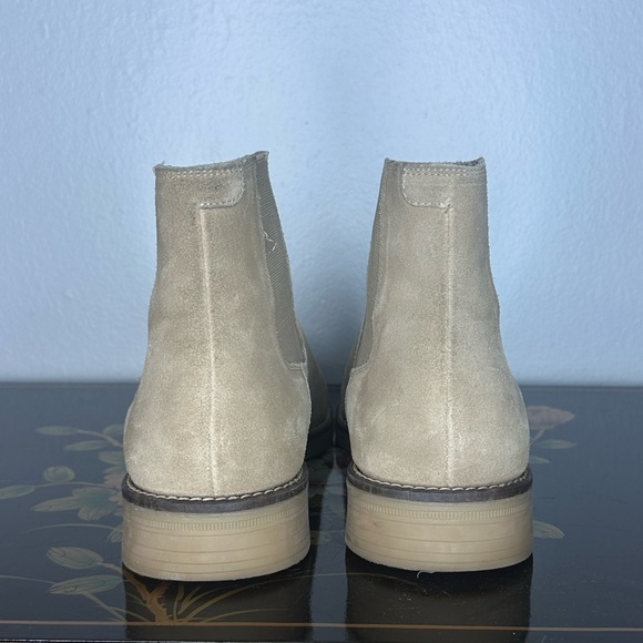 Zara Beige Suede Men's Boots - Picture 4 of 5